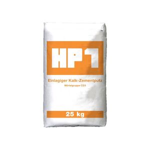 Hessler Kalk&Putz Hessler HP 1 L, Kalk-Zement-Leichtputz, 2 mm Körnung, 42 Säcke à 25 kg auf Palette