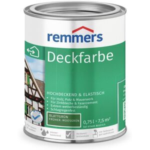 Remmers Deckfarbe, blattgrün (früher: moosgrün), 0.75 l