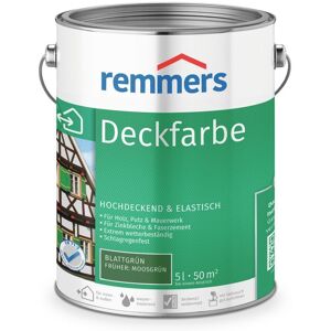 Remmers Deckfarbe, blattgrün (früher: moosgrün), 5 l