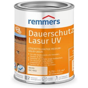 Remmers Dauerschutz-Lasur UV, weiß (RC-990), 0.75 l