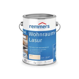 Remmers Wohnraum-Lasur, weiß, 2.5 l