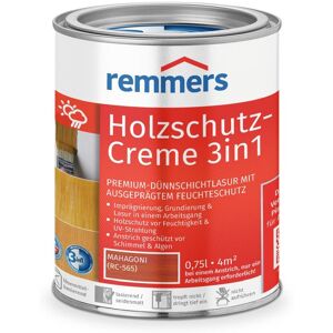 Remmers Holzschutz-Creme 3in1, mahagoni (RC-565), 0.75 l