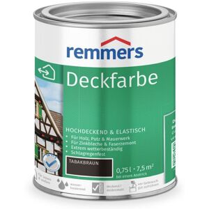 Remmers Deckfarbe, tabakbraun, 0.75 l