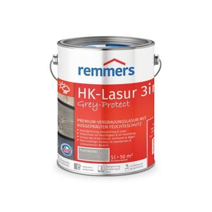 Remmers HK-Lasur 3in1 Grey-Protect, platingrau (FT-26788), 5 l