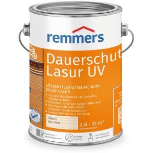 Remmers Dauerschutz-Lasur UV, weiß (RC-990), 2.5 l