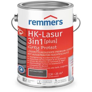 Remmers Aqua HK-Lasur 3in1 Grey Protect, silbergrau (RC-970), 5 l