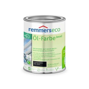 Remmers Öl-Farbe [eco], tiefschwarz (RAL 9005), 0.75 l