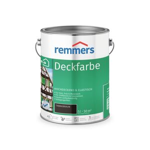 Remmers Deckfarbe, tabakbraun, 5 l