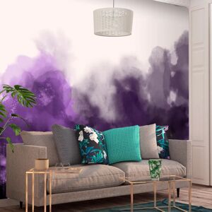Artgeist Selbstklebende Fototapete - Watercolour Variation - Violet