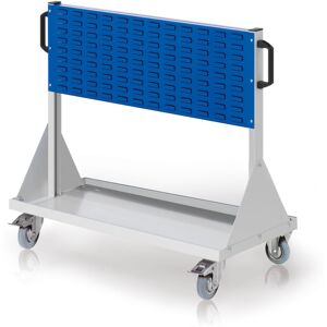 Kappes Systeme Kappes RasterMobil® Größe #2 - 1000x890x500mm - 2x Schlitzplatten - enzianblau