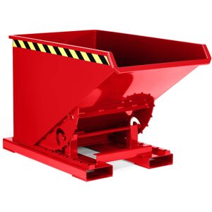 R+R Industrietechnik Abrollkipper Typ RAM-60 1070x1340x825mm 600dm³ RAL 3000 Feuerrot