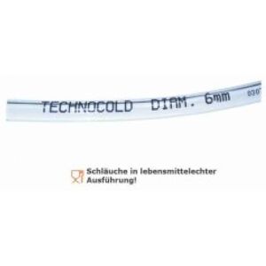 Technocold Kondensatschlauch PVC glasklar 6x9 mm ID, 50 m Rolle