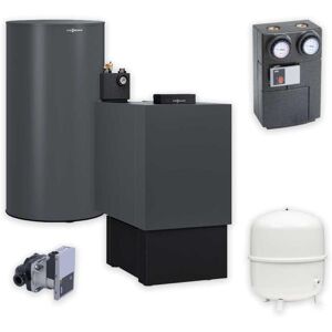 Viessmann Vitoladens 300-C Öl-Brennwert-Kompaktheizkessel Paket BC3...