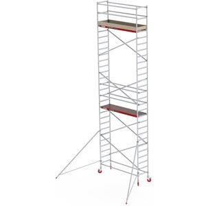 Altrex Fahrgerüst RS Tower 41 PLUS Aluminium ohne Safe-Quick® mit Holz-Plattform 9,20m AH breit 0,90x1,85m