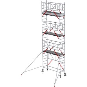 Altrex Fahrgerüst RS Tower 51-S Safe-Quick Aluminium mit Holz-Plattform 8,20m AH 0,75x1,85m