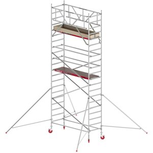 Altrex Fahrgerüst RS Tower 41 PLUS Aluminium ohne Safe-Quick® mit Holz-Plattform 7,20m AH breit 0,90x1,85m