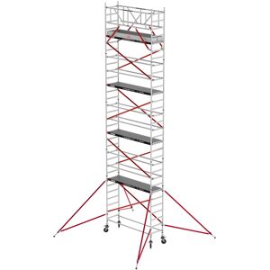 Altrex Fahrgerüst RS Tower 51 Aluminium mit Fiber-Deck Plattform 10,20m AH schmal 0,75x1,85m