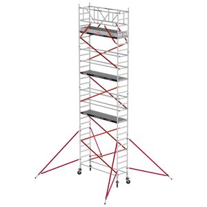 Altrex Fahrgerüst RS Tower 51 Aluminium mit Holz-Plattform 9,20m AH schmal 0,75x2,45m