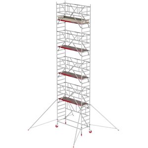 Altrex Fahrgerüst RS Tower 41 PLUS Aluminium mit Safe-Quick® und Holz-Plattform 10,20m AH breit 0,90x1,85m