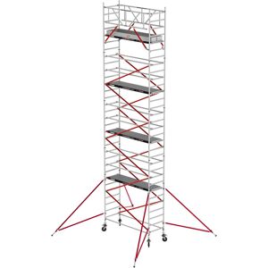 Altrex Fahrgerüst RS Tower 51 Plus Aluminium 0,90m breiter Rahmen mit Holz-Plattform 10,20m AH 0,90x2,45m