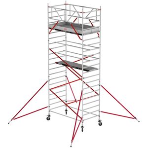 Altrex Fahrgerüst RS Tower 52 Aluminium mit Holz-Plattform 7,20m AH 1,35x1,85m