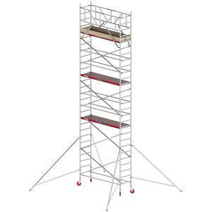 Altrex Fahrgerüst RS Tower 41 Alu mit Holz-Plattform 9,20m AH breit 0,75x2,45m