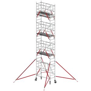 Altrex Klappgerüst RS Tower 54 Alu Holz-Plattform 0,75x1,85m mit Safe-Quick 8,8m AH