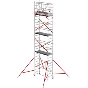 Altrex Klappgerüst RS Tower 54 Aluminium Holz-Plattform 0,75x1,85m ohne Safe-Quick 8,8m AH