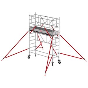 Altrex Fahrgerüst RS Tower 51-S Safe-Quick Aluminium mit Holz-Plattform 4,20m AH schmal 0,75x3,05m