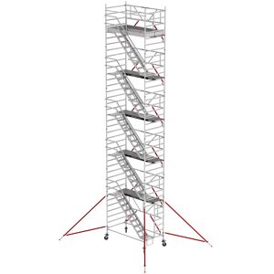 Altrex Treppengerüst RS Tower 53-S Aluminium Safe-Quick mit Fiber-Deck Plattform 12,20m AH 1,35x2,45m