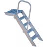 Scafom-rux Alu Podest-Treppe Rux Ringscaff 1 m, mit Aufstiegshilfe einseitig