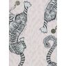 Clarke & Clarke Tiger Tapete Tigris von Clarke und Clarke - Pink