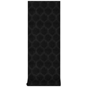 Superfresco Easy - Non-woven tapet - Hexagon Honeycomb - Sort - 10mx53cm