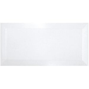 Homeshop CC Metro Hvid Blank 7,5x15 cm - flise