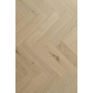 Moland SUPER Eg Herringbone Left Brisbane White Oak UV-matlak 10400064 Design Trægulv