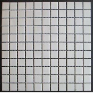 Homeshop Mosaik Hvid Blank 23x23 mm