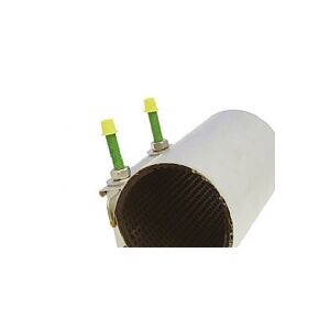 Romacon Pipeline Products B.v. Bandagemuffe 25-29x150mm - AISI316-EPDM. 1-sidet bespænding