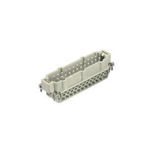 HARTING HAN E stik, indsats type 24B hanstik skrueterminal maks 2,5mm2, 16A 24 polet