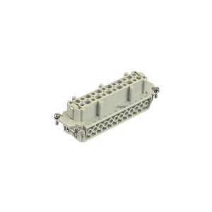 HARTING HAN E stik, indsats type 24B hunstik skrueterminal maks 2,5mm2, 16A 24 polet