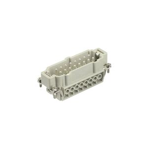 HARTING HAN E stik, indsats type 16B hanstik skrueterminal maks 2,5mm2, 16A 16 polet