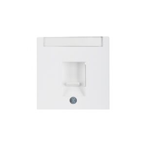 Hager BERKER Støvlåg for enkelt RJ45 Jack designserie S./B. hvid