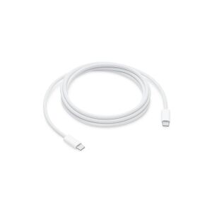 Apple - USB-kabel - 24 pin USB-C (han) til 24 pin USB-C (han) - 2 m - op til 240 W strømforsyningssupport
