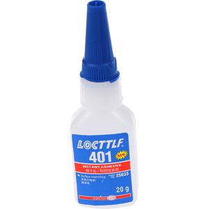 5 STK 20g Loctite 401 hurtigh?ftande flaska Starkare Super Glu Clear 5 stk.