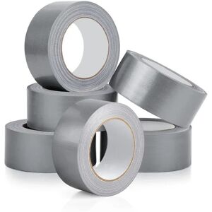 Sølvtape 50mm X 20m   Stærk klæbende Gaffer Tape Vandtæt   Indendørs/udendørs stoftape (pakke med 1)