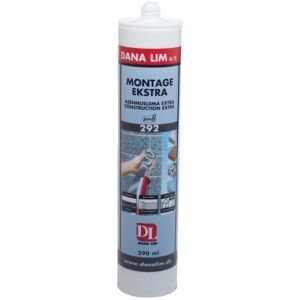 Dana Lim Montage Ekstra Sort Monteringslim 292 - Patron 290 Ml