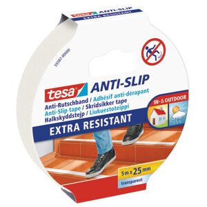 Tesa Anti-Slip Skridsikker Tape 5m X 25mm I Transparent