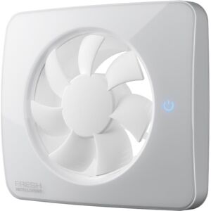 Fresh Intellivent Sky Ventilator Med App Styring, Ø100-125 Mm, Hvid