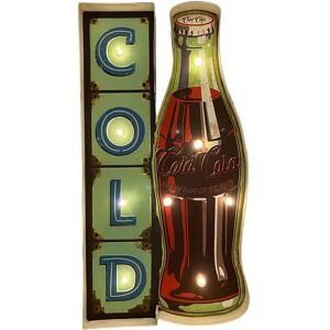 Satana Retro Skilt Cold Cola Med Lys