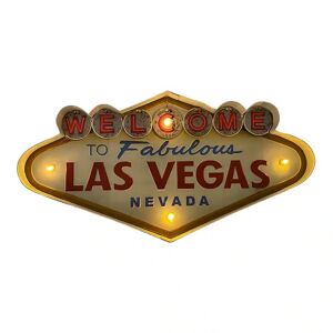 Satana Retro Skilt Las Vegas Med Lys