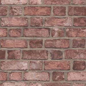 Noordwand Homestyle tapet Brick Wall rød